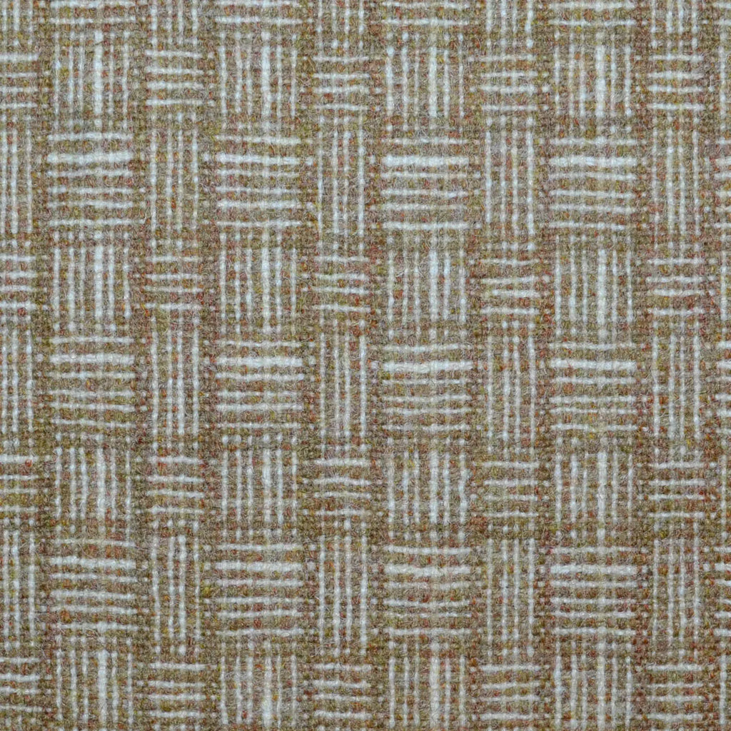 Golden Brown Basket Weave Coating