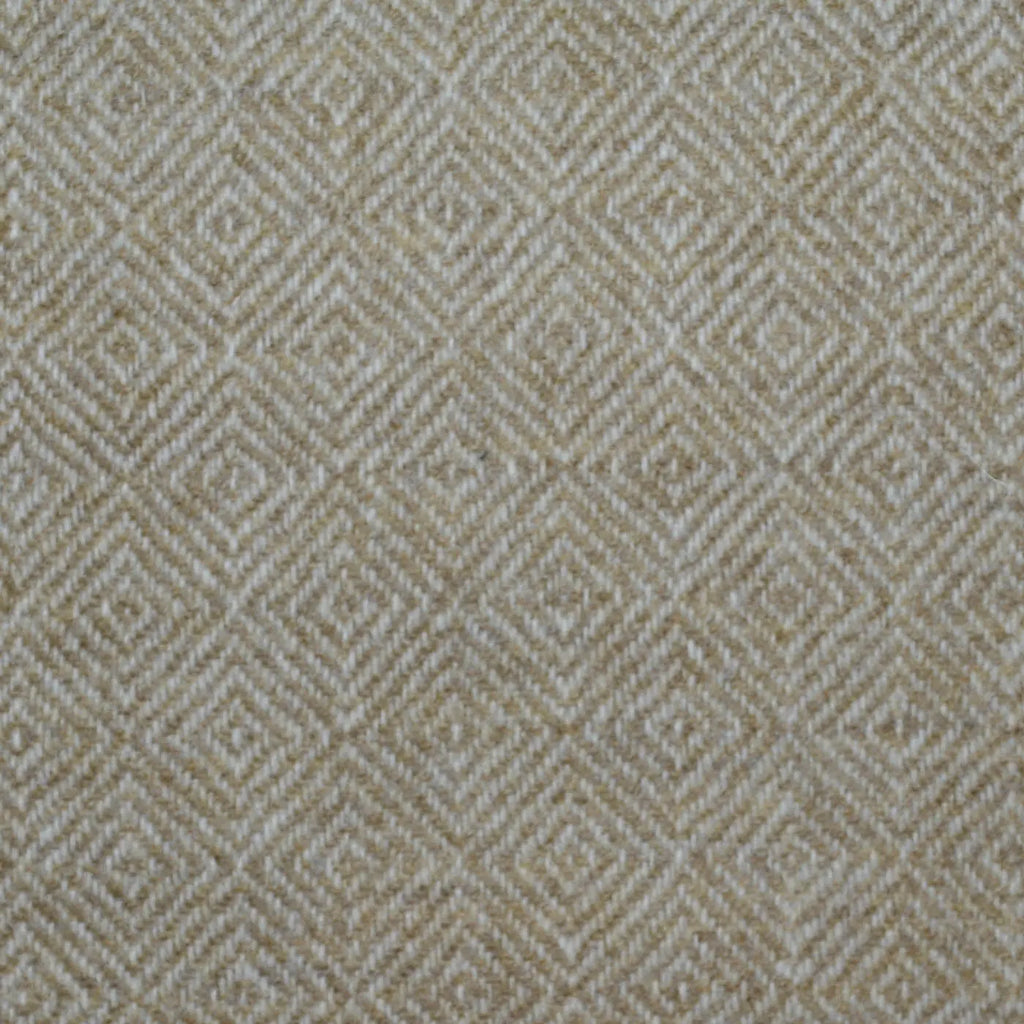 Beige/ Sand Diamond Weave Coating