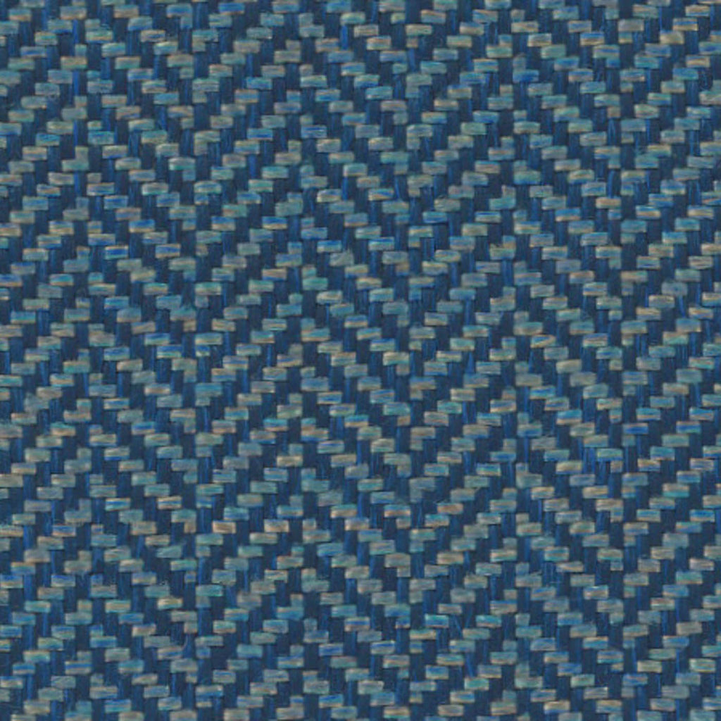 Light Blue & Navy Classic Herringbone Upholstery