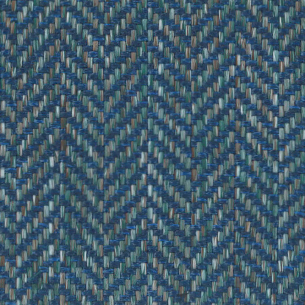 Blue & Grey Classic Herringbone Upholstery