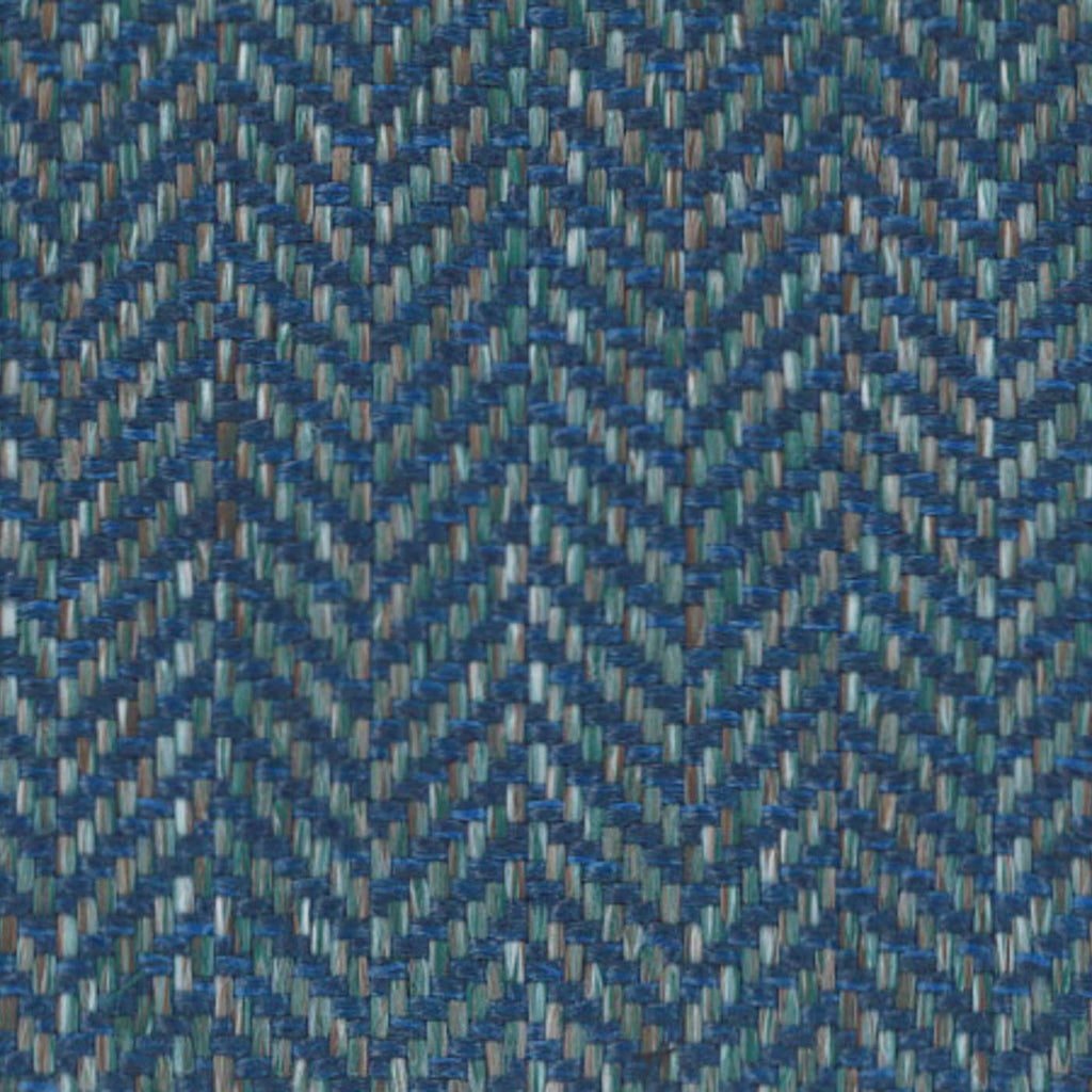Blue & Grey Classic Herringbone Upholstery
