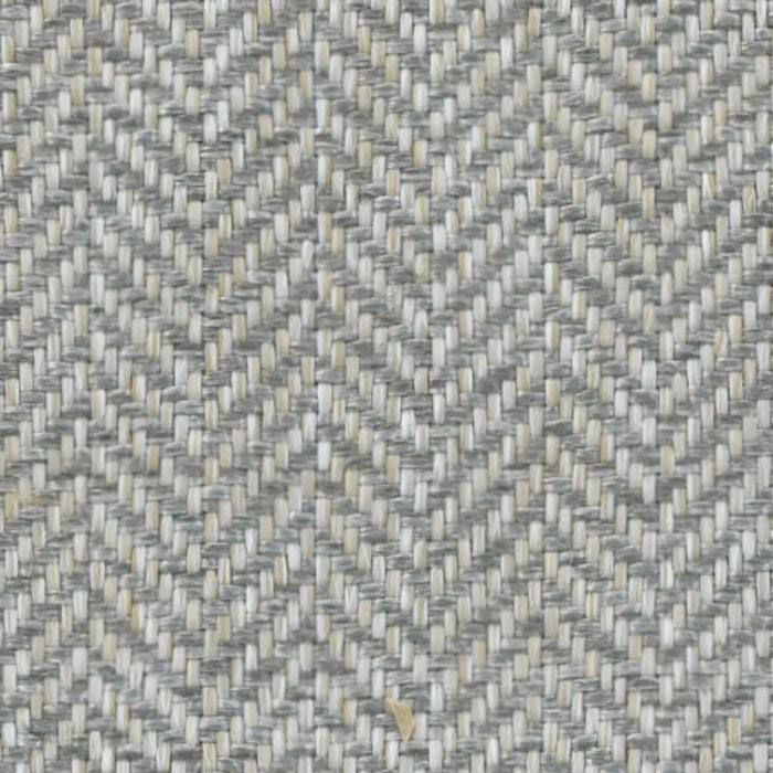 Silver Grey & Ecru Classic Herringbone Upholstery