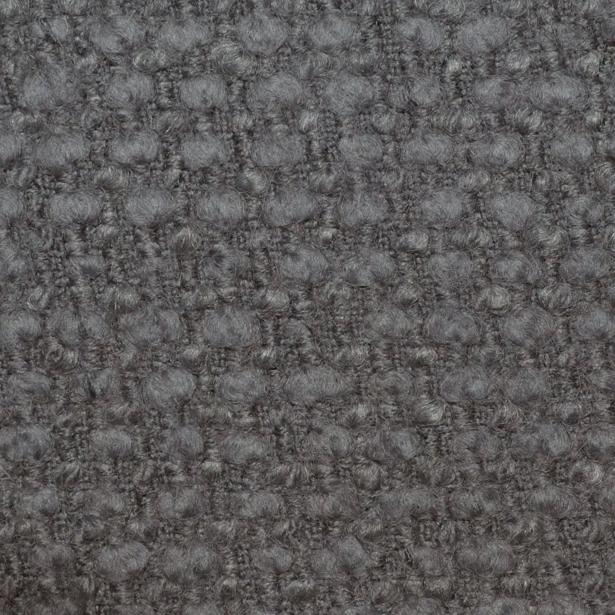 Gunmetal Grey Wool & Mohair Blended Boucle Jacketing