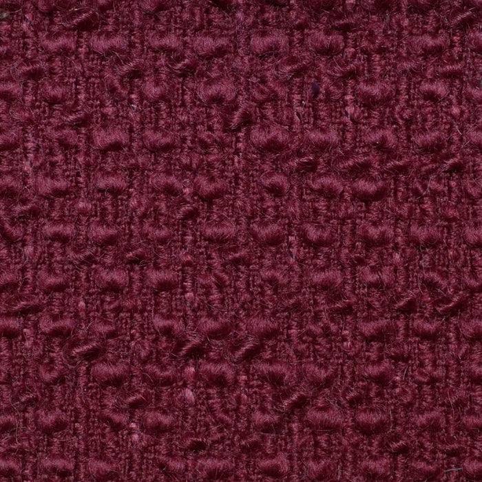 Ruby Red Wool & Mohair Blended Boucle Jacketing