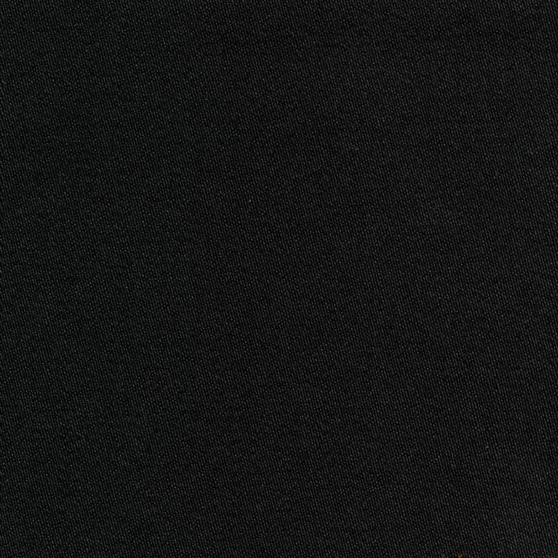 Black 100% Wool Sateen Venetian Suiting