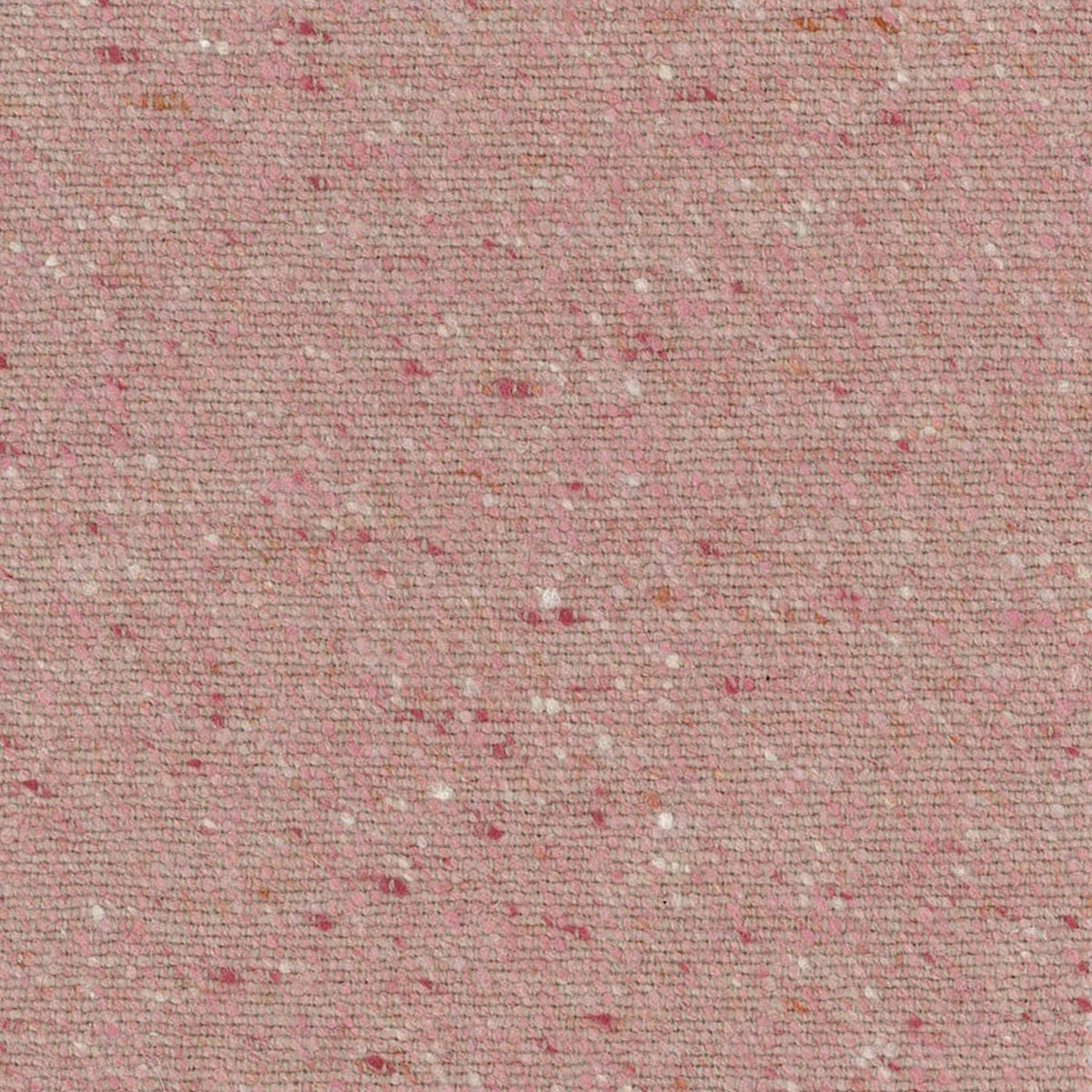 Pink Speckled Wool Donegal Tweed