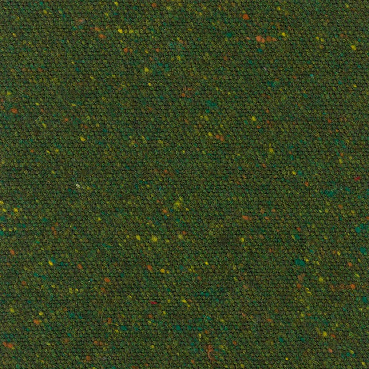 Green Speckled Wool Donegal Tweed