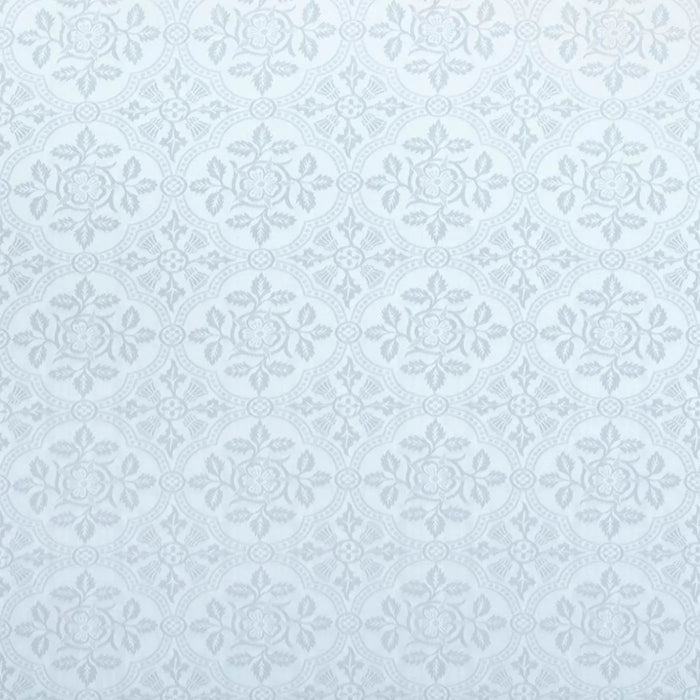 White Rose and Thistle Brocade Damask Jacquard Jacketing