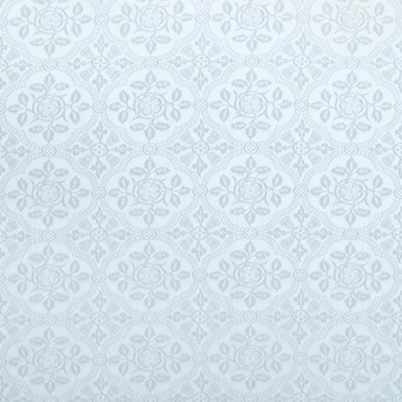 White Rose and Thistle Brocade Damask Jacquard Jacketing