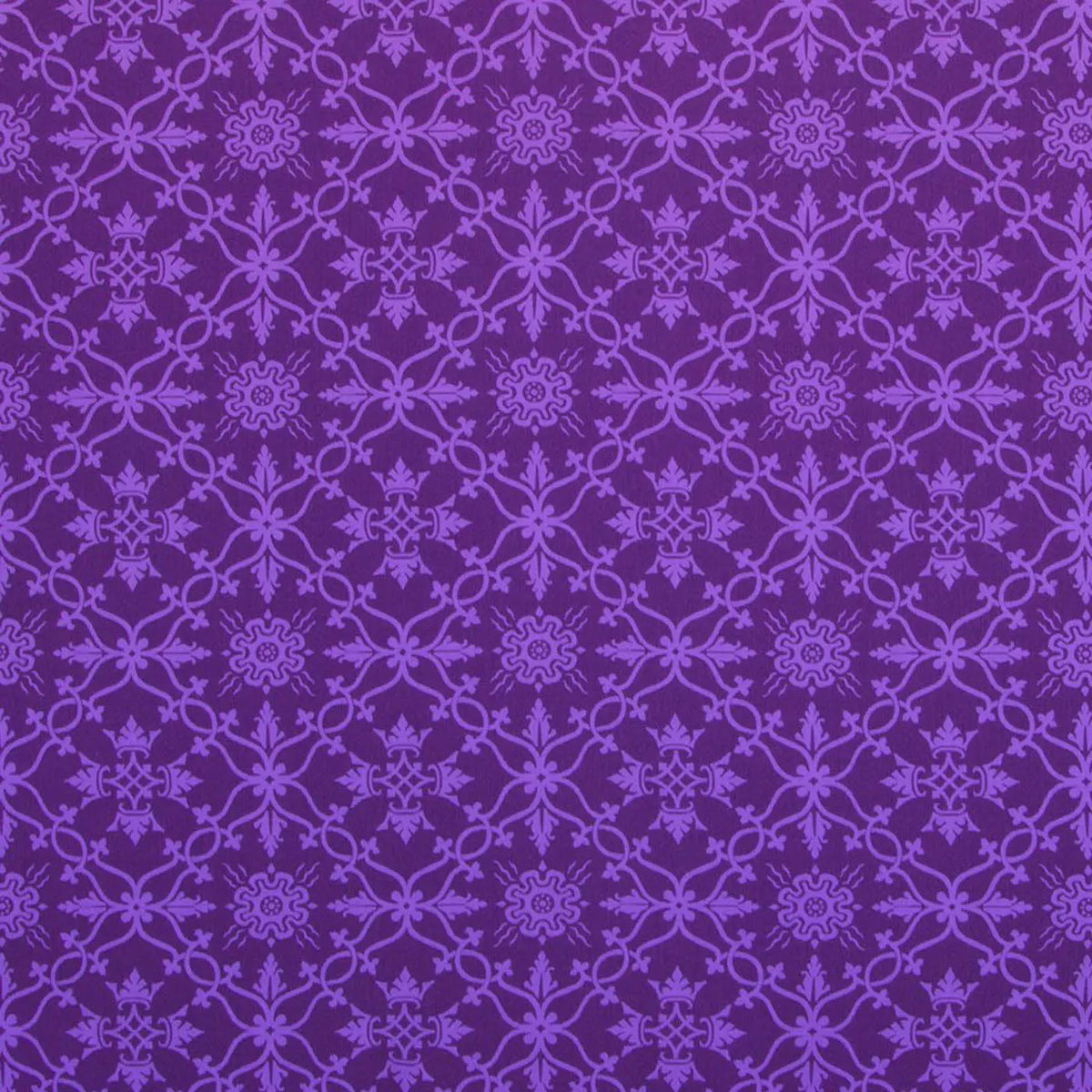 Violet Pugin Geo Cross Brocade Damask Jacquard Jacketing