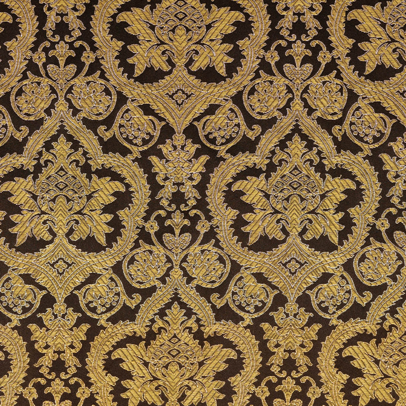 Black and Gold 15th Century Florentine Design Brocade Jacketing