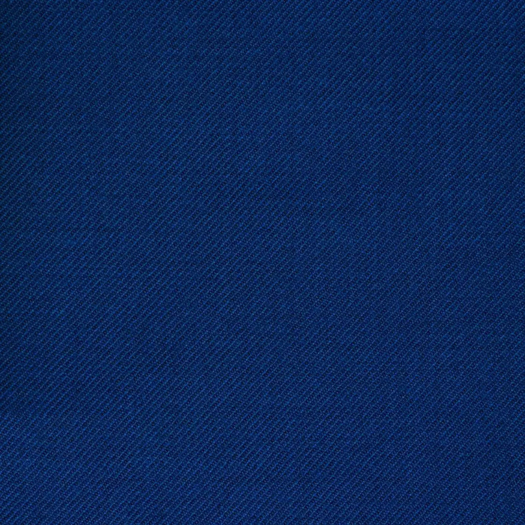 Bright Blue Twill All Wool Suiting