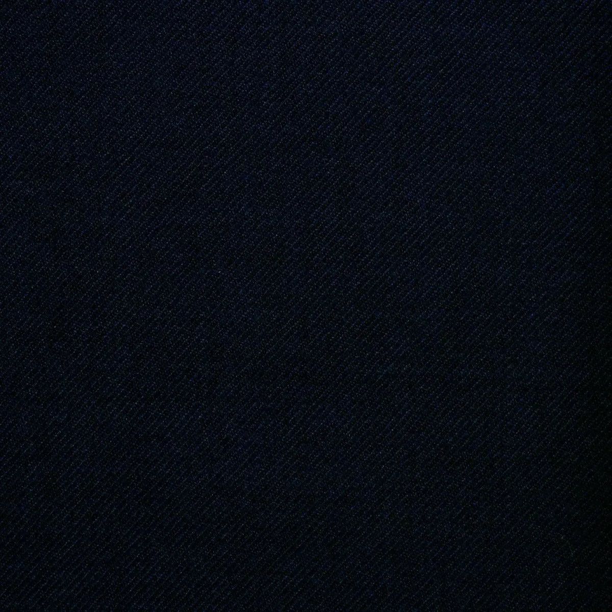 Dark Navy Blue Twill All Wool Suiting