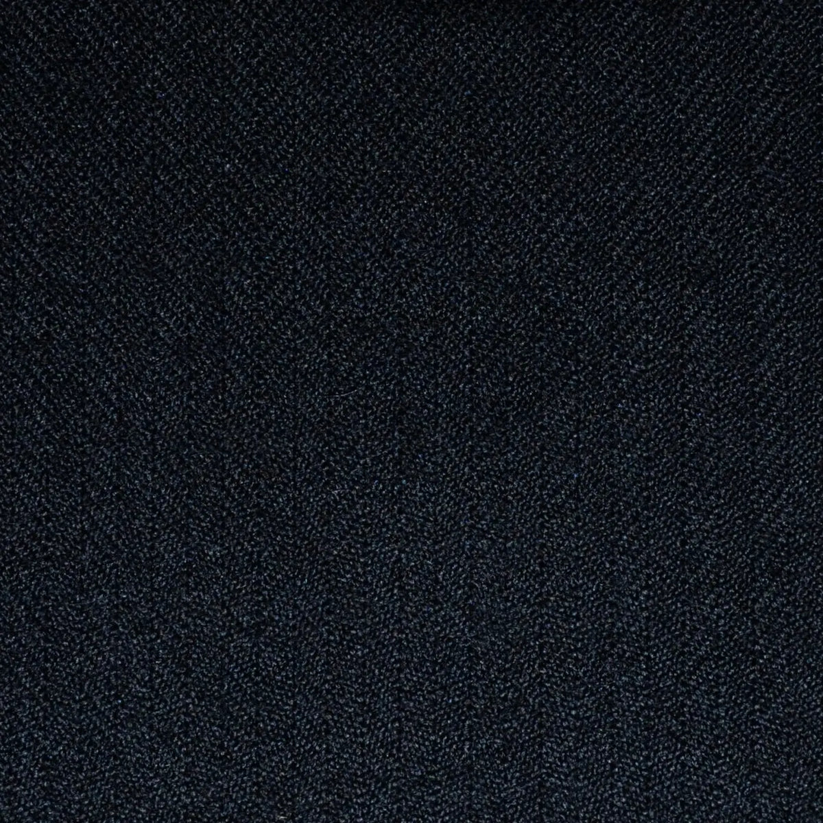 Black Narrow 1/8th" Herringbone Super 100's All Wool Suiting