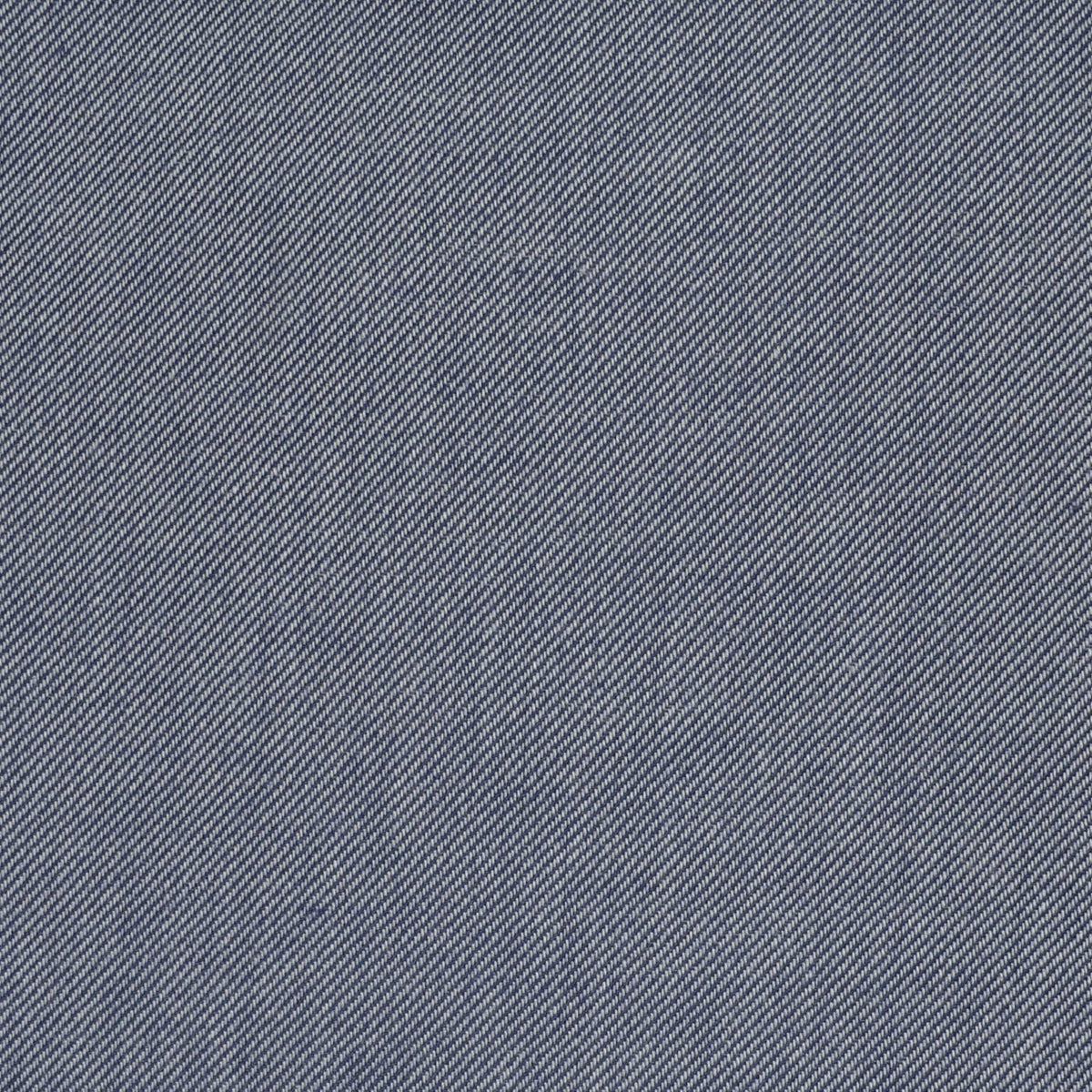 Navy Blue Fine Twill Brushed Cotton Luxury Shirting