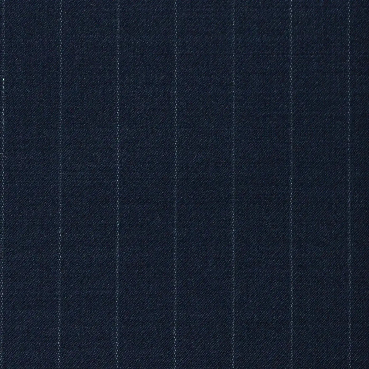 Navy Blue Chalkstripe Super 120's All Wool Suiting