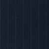 Navy Blue Chalkstripe Super 120's All Wool Suiting