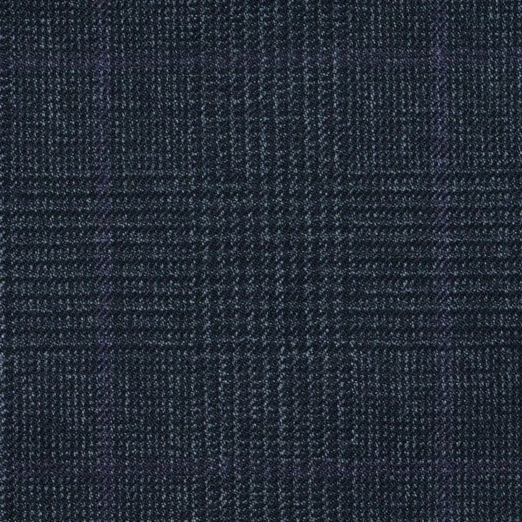 Grey Glen Check Super 120's All Wool Suiting
