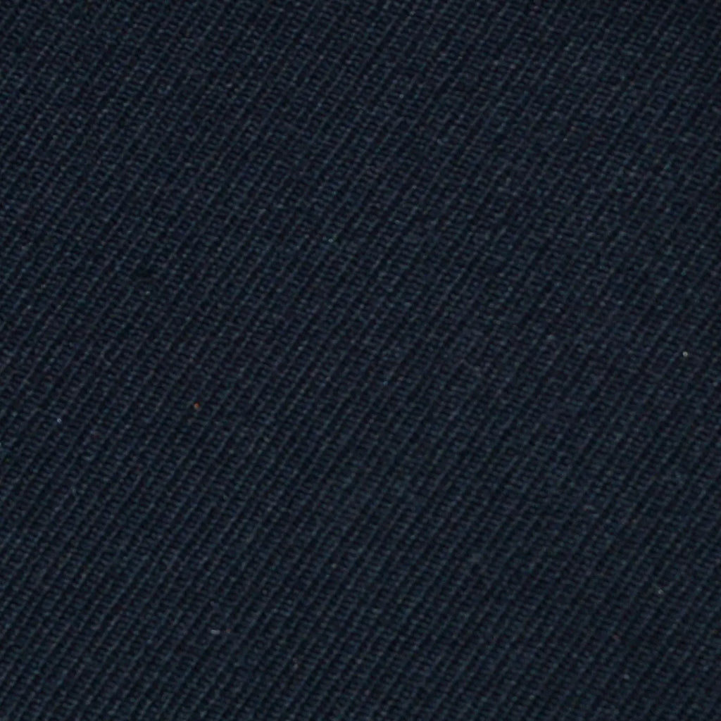 Midnight Blue Cavalry Twill Pure New Wool Suiting