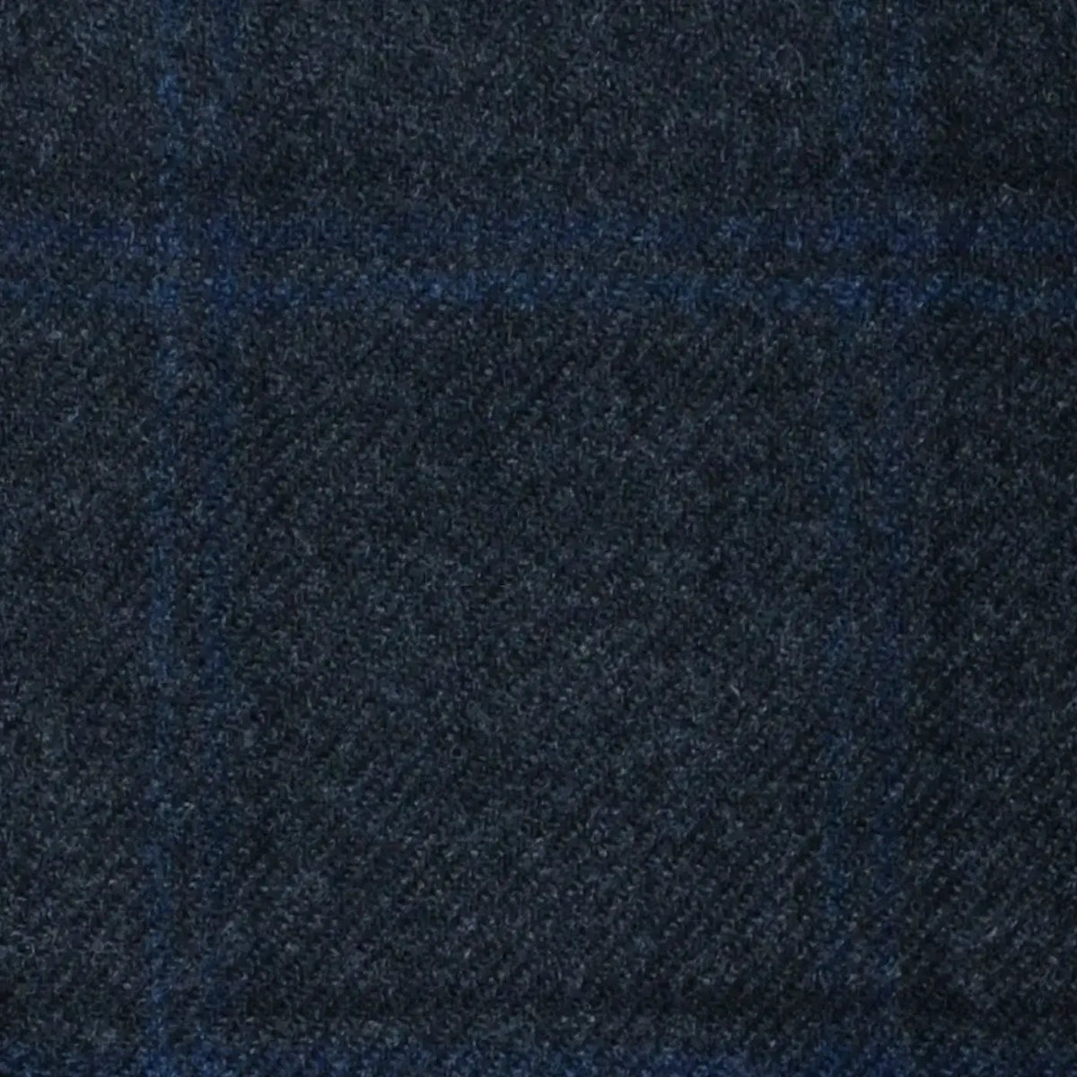 Dark Grey with Blue and Charcoal Check Lambswool & Cashmere Jacketing