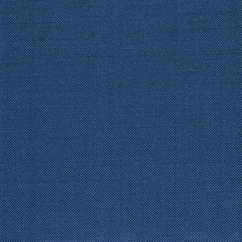 Mid Blue Contrast Super 100's Wool & Kid Mohair Suiting By Holland & Sherry
