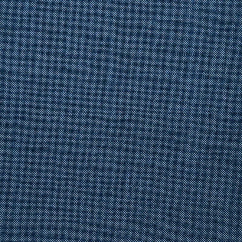 Dark Petrol Blue Contrast Super 100's Wool & Kid Mohair Suiting By Holland & Sherry