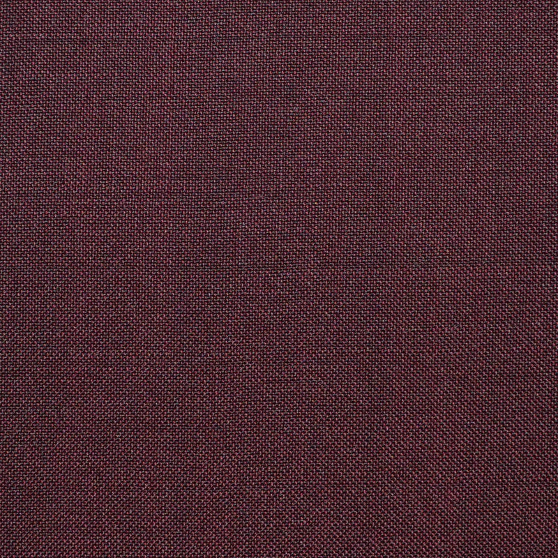Merlot Contrast Solid Super 100's Wool & Kid Mohair Suiting By Holland & Sherry
