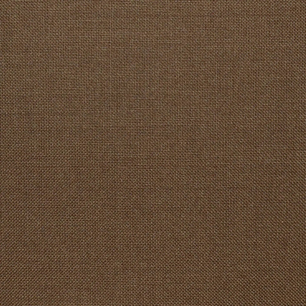 Mocha Solid Super 100's Wool & Kid Mohair Suiting By Holland & Sherry