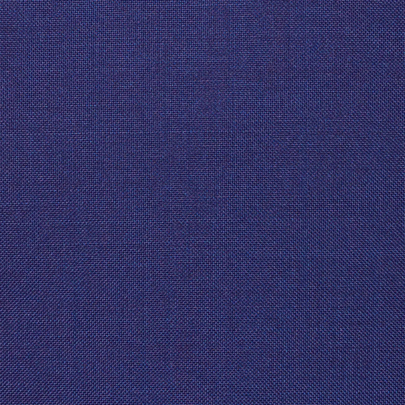Aubergine Solid Super 100's Wool & Kid Mohair Suiting By Holland & Sherry