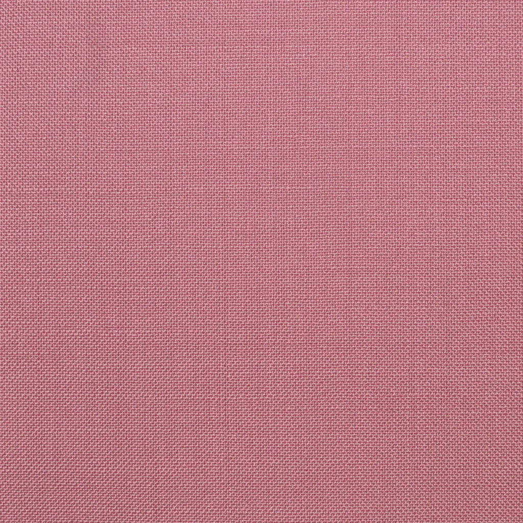 Pink Solid Super 100's Wool & Kid Mohair Suiting By Holland & Sherry