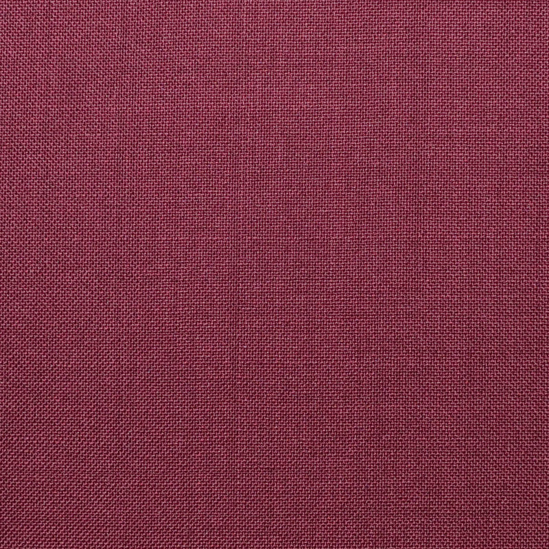 Wine Solid Super 100's Wool & Kid Mohair Suiting By Holland & Sherry