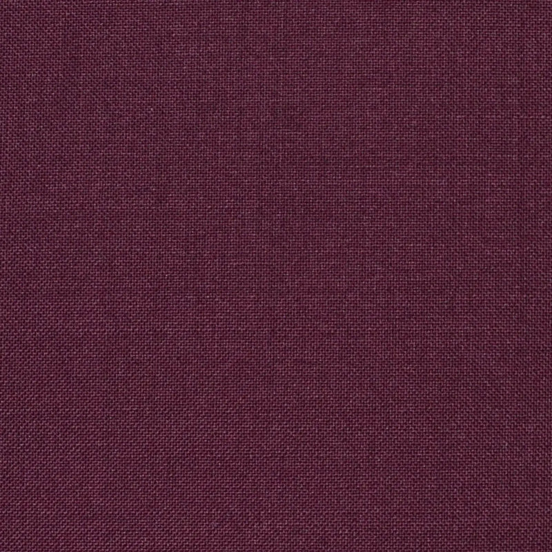 Plum Solid Super 100's Wool & Kid Mohair Suiting By Holland & Sherry