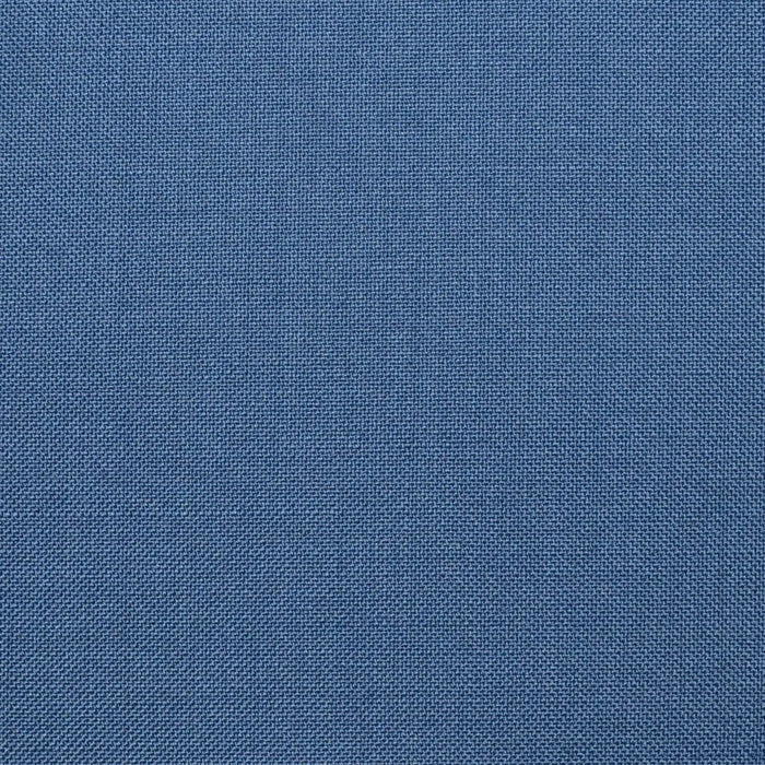 Mid Blue Solid Super 100's Wool & Kid Mohair Suiting By Holland & Sherry