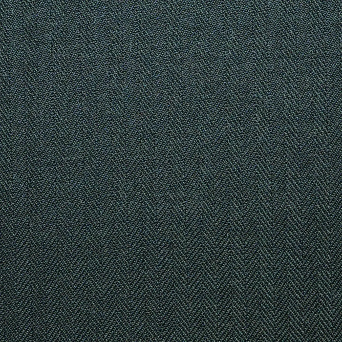 Forest Green Herringbone Super 100's All Wool Worsted Suiting By Holland & Sherry Yorkshire Fabric