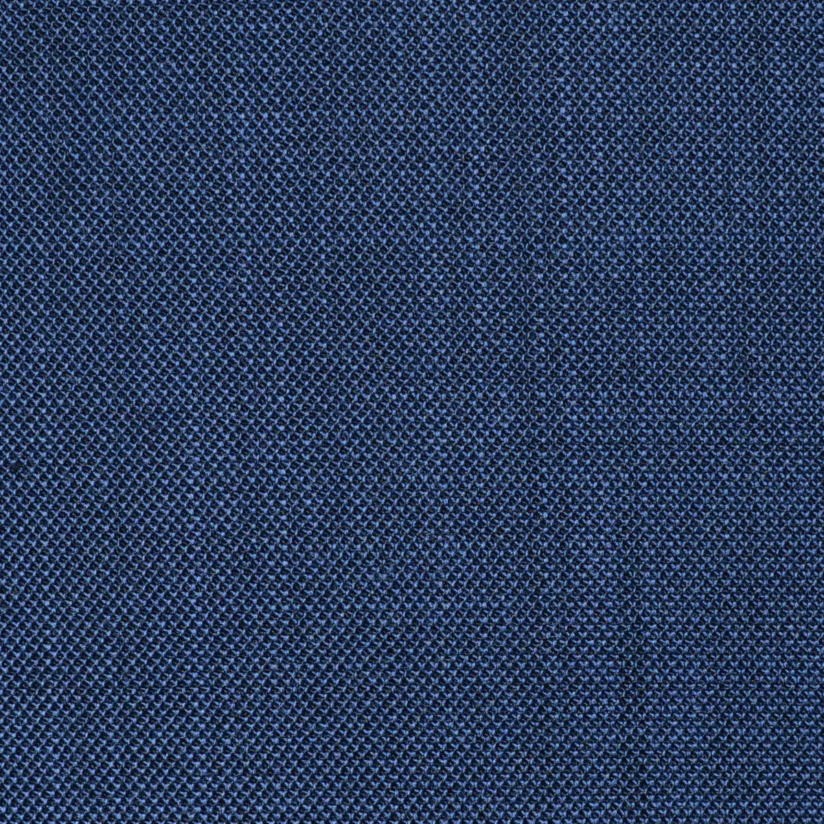 Navy Blue Sharkskin Super 100's All Wool Worsted Suiting By Holland & Sherry Yorkshire Fabric