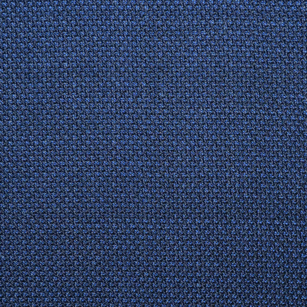 Navy Blue Birdseye Super 100's All Wool Worsted Suiting By Holland & Sherry Yorkshire Fabric