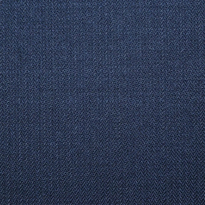 Navy Blue Micro Weave Super 100's All Wool Worsted Suiting By Holland & Sherry Yorkshire Fabric