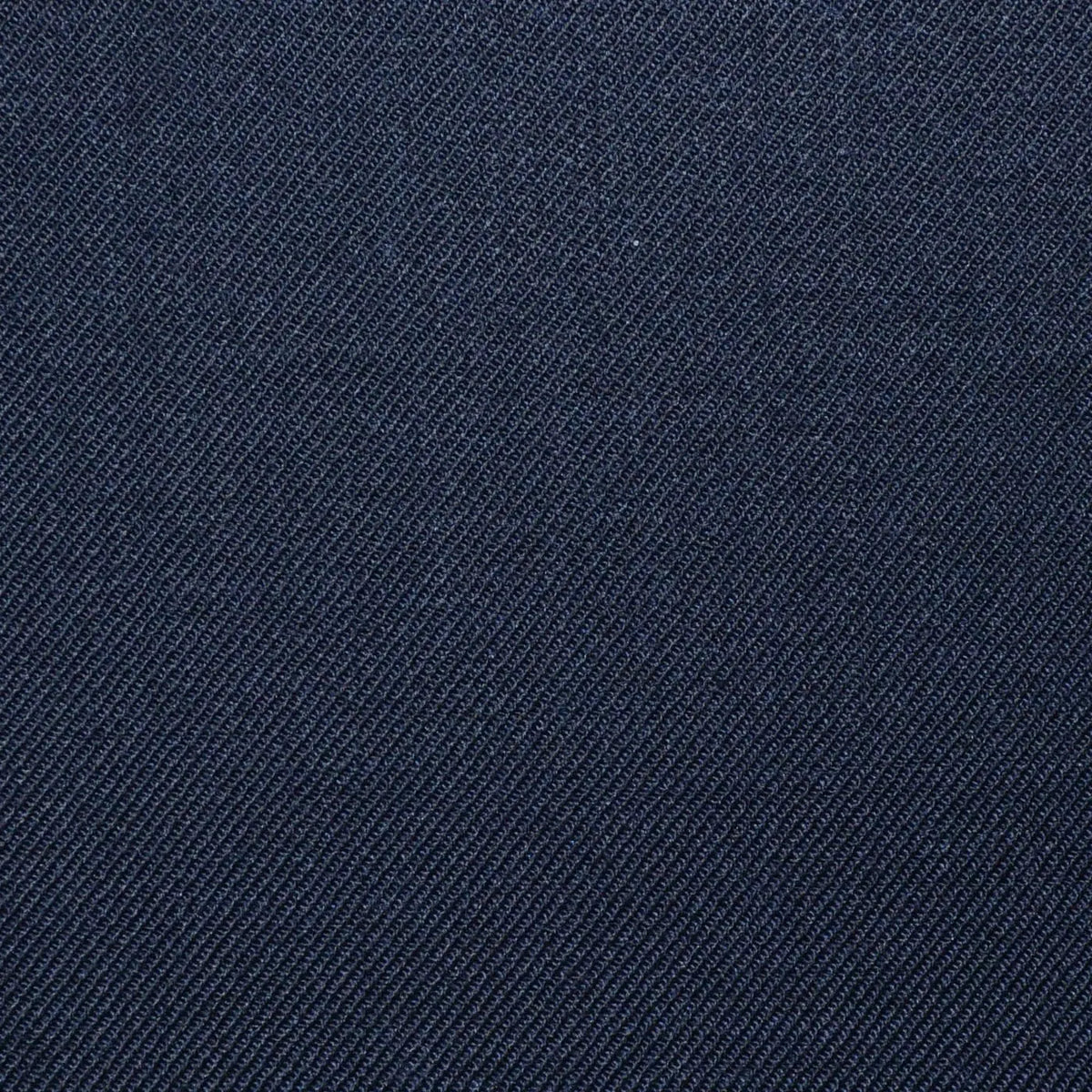 Dark Navy Blue Solid Super 100's All Wool Worsted Suiting By Holland & Sherry Yorkshire Fabric