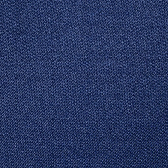 Navy Blue Solid Super 100's All Wool Worsted Suiting By Holland & Sherry Yorkshire Fabric