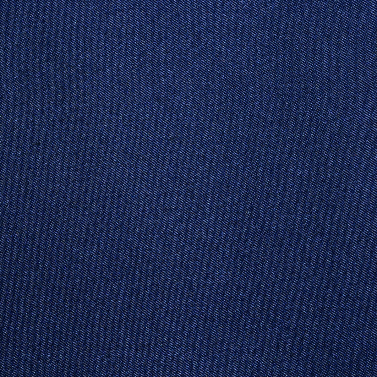 Navy Blue Silk Blend Sateen Suiting by Holland and Sherry