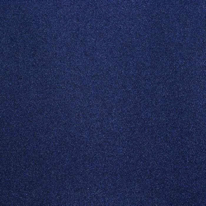 Navy Blue Silk Blend Sateen Suiting by Holland and Sherry