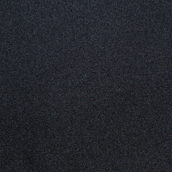 Black Silk Blend Sateen Suiting by Holland and Sherry