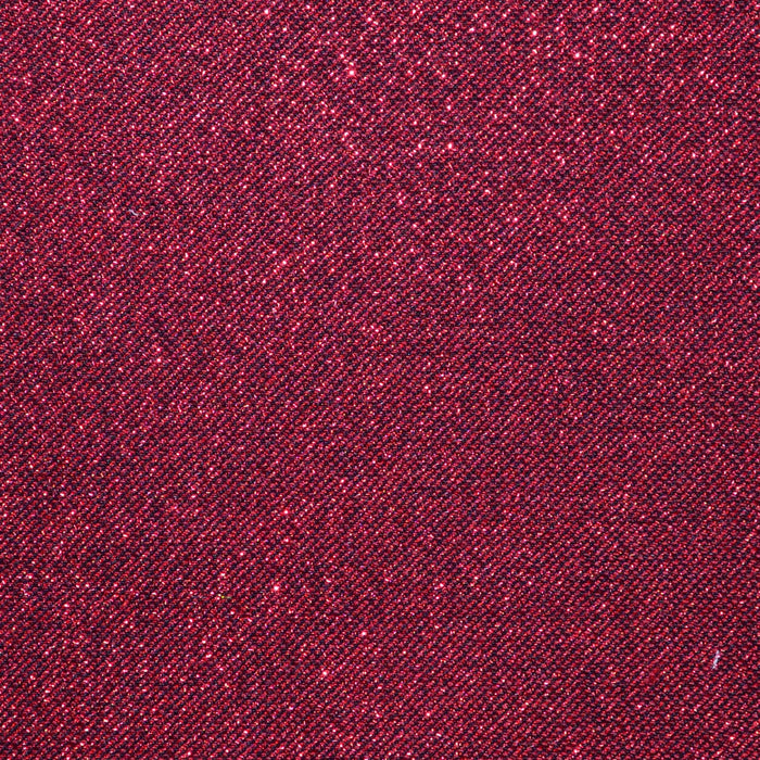 Red Lurex Solid Super 120's Wool Blend By Holland & Sherry