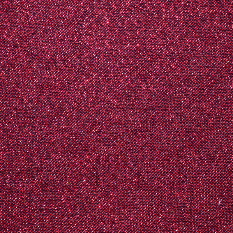 Red Lurex Solid Super 120's Wool Blend By Holland & Sherry