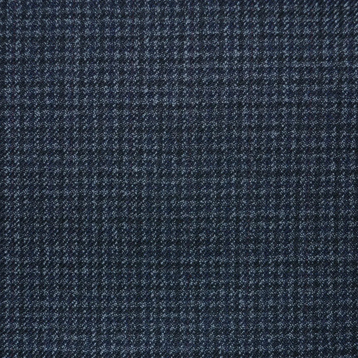 Dark Grey Dogtooth All Wool Vintage Twist Suiting - Yorkshire Fabric