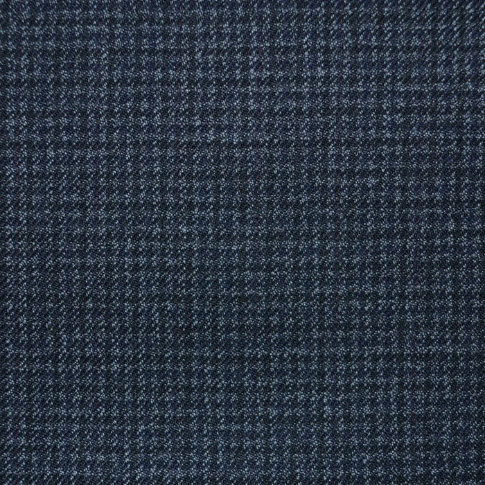 Dark Grey Dogtooth All Wool Vintage Twist Suiting - Yorkshire Fabric