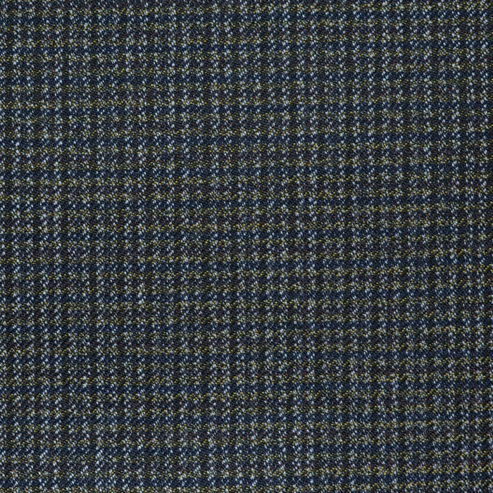 Grey/Brown Dogtooth All Wool Vintage Twist Suiting - Yorkshire Fabric