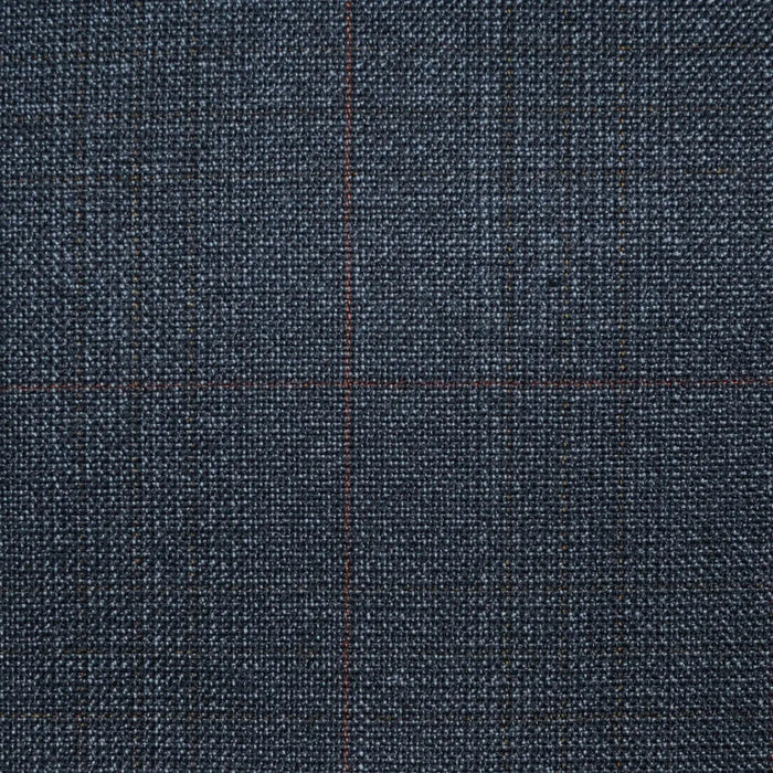 Charcoal Glen Check All Wool Vintage Twist Suiting - Yorkshire Fabric