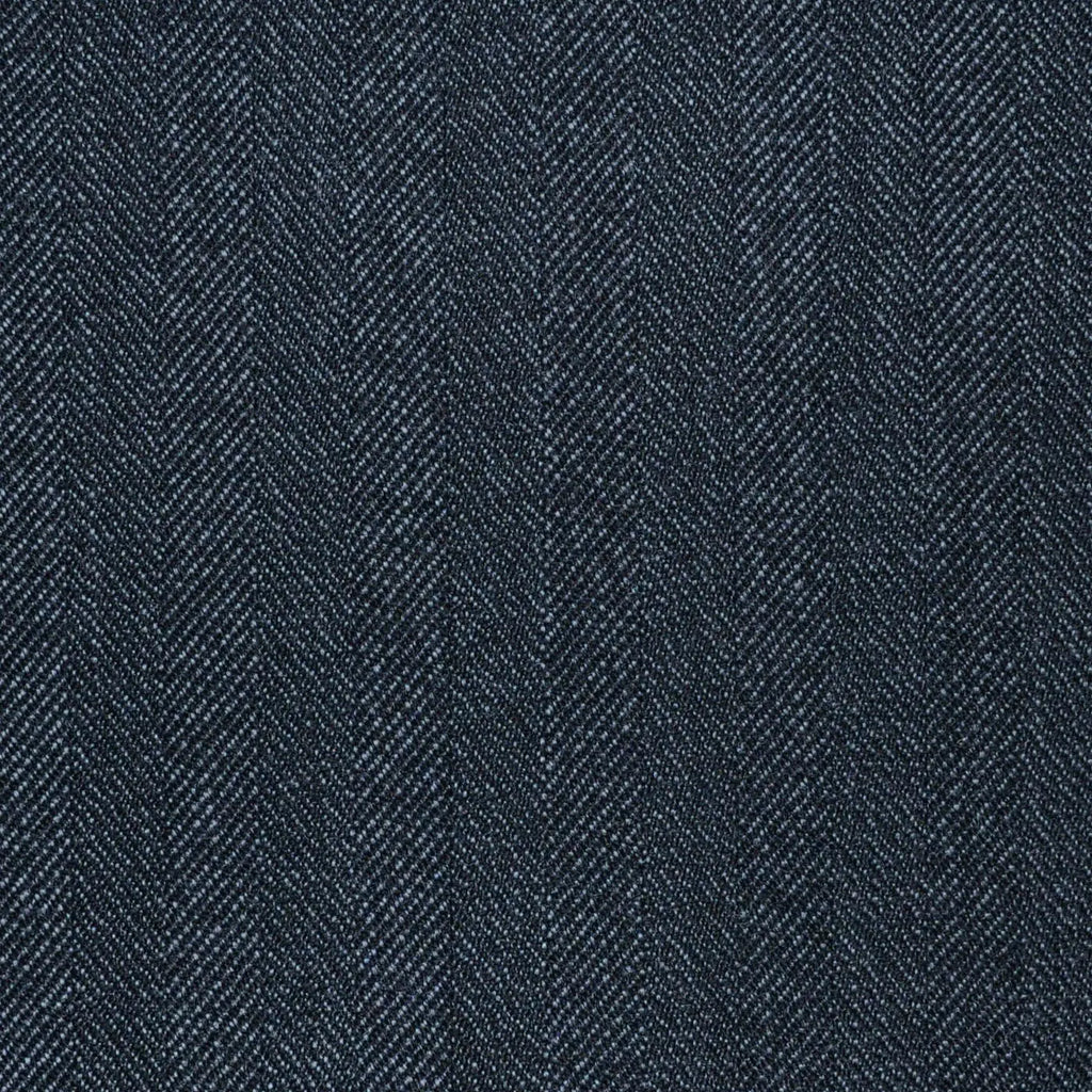 Charcoal Grey Herringbone All Wool Vintage Twist Suiting Yorkshire Fabric
