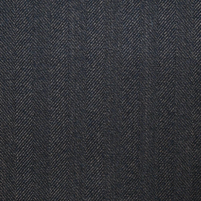 Dark Brown Herringbone All Wool Vintage Twist Suiting Yorkshire Fabric